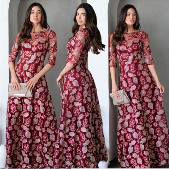 Maniju Lulus Medium Winter Gown Bridesmaid Maid Honor Prom Wedding Guest  Dress - coffeafoods.com